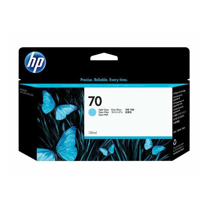 HP 70 ink cyan light Vivera 130 ml
