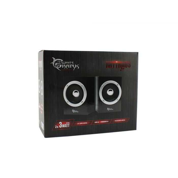 WHITE SHARK gaming 2.0 stereo zvučnici RHYTHMUS