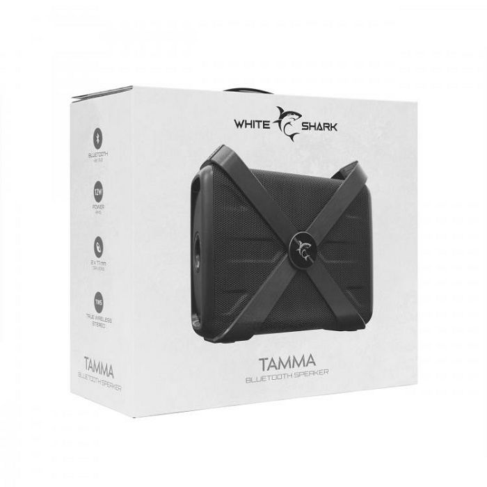 WHITE SHARK bluetooth zvučnik GBT-58 TAMMA 12W crni