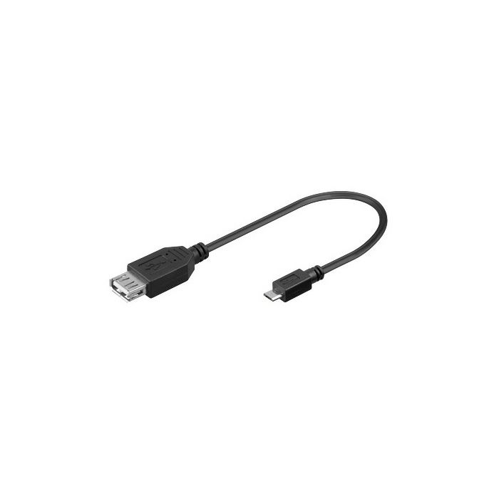 BIT FORCE kabel USB A-MICRO USB F/M 0,1m