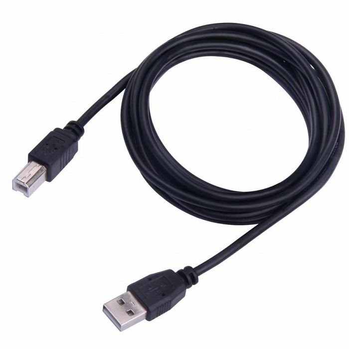 BIT FORCE kabel USB A-USB B M/M 2m, printer kabel