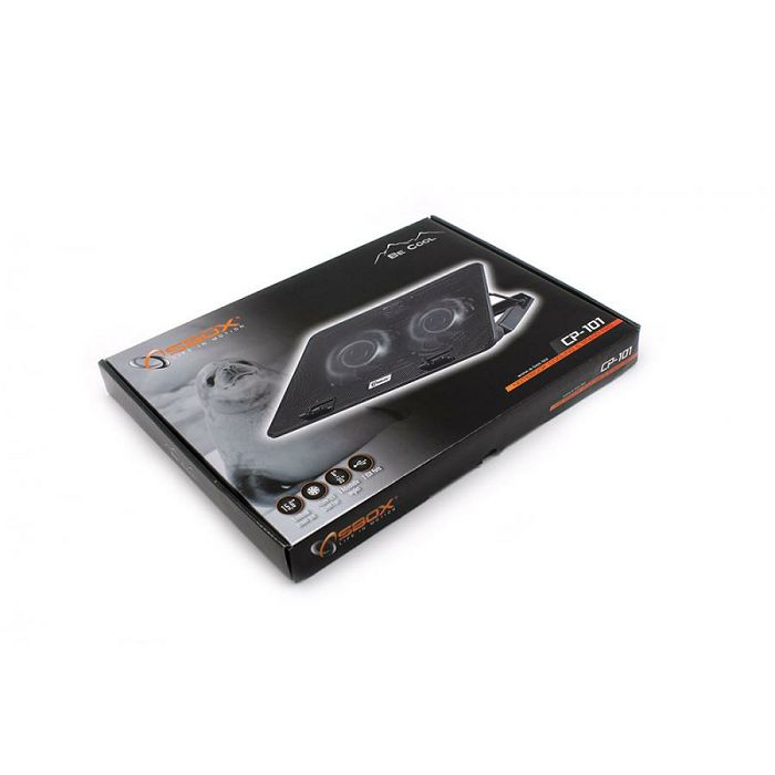 SBOX notebook hladnjak 15,6" CP-101 2 ventilatora