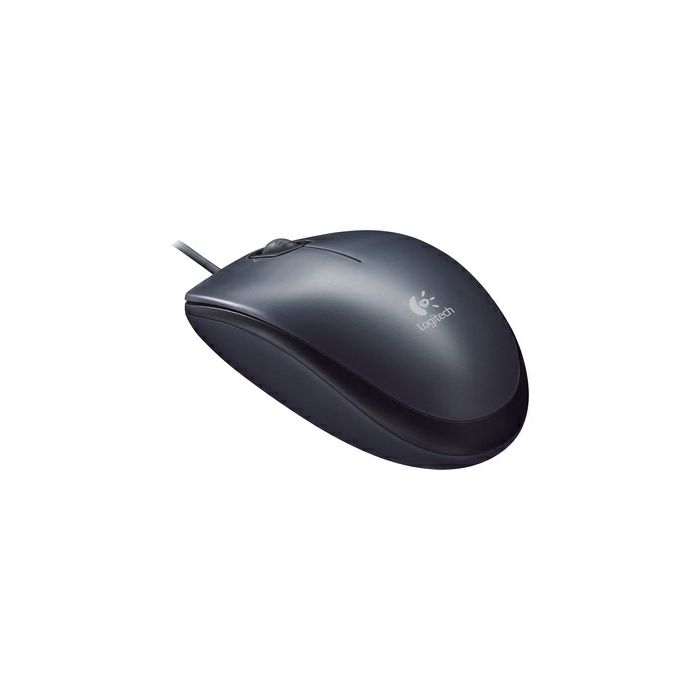 LOGI M90 corded optical Mouse grey