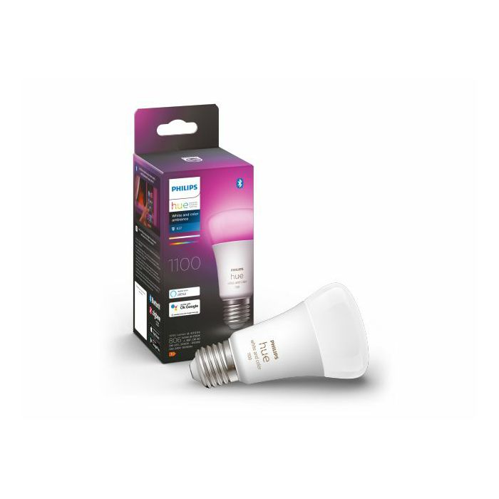 Pametna LED žarulja PHILIPS Hue E27, A60, 9W, boja