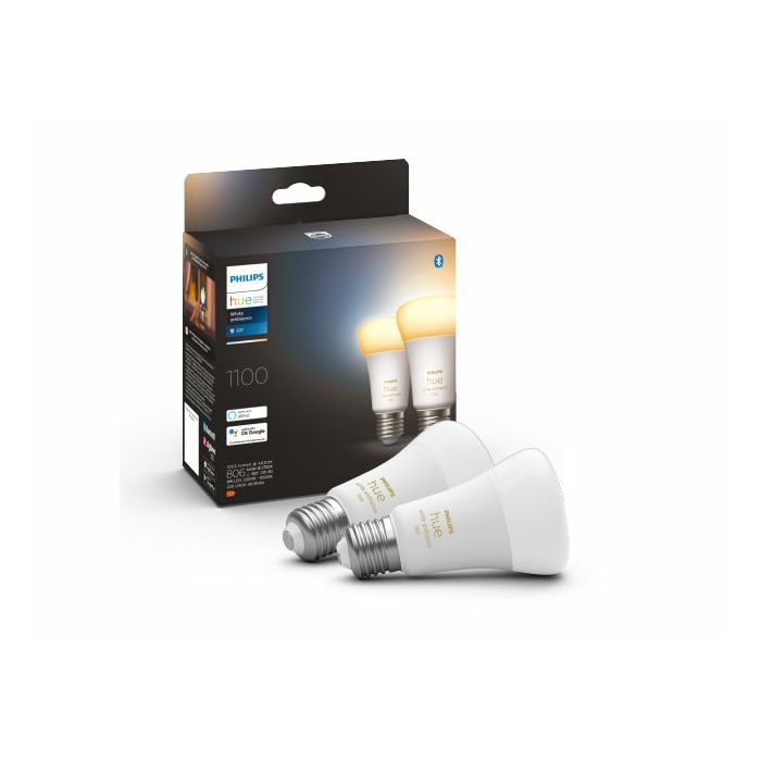 Pametna LED žarulja PHILIPS Hue E27, A60, 8W, 2 kom