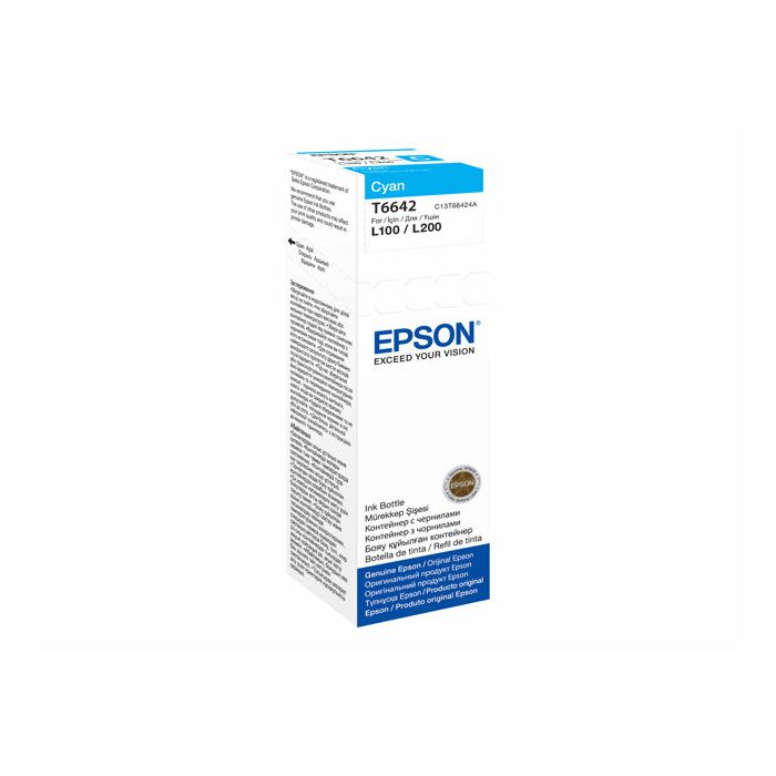 EPSON T6642 CYAN INK BOTTLE 70ML