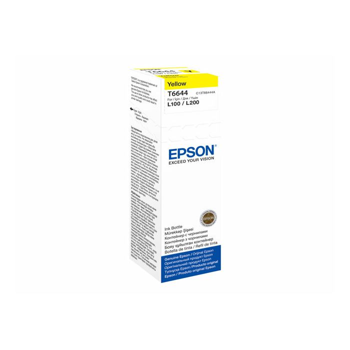 EPSON T6644 YELLOW INK BOTTLE 70ML