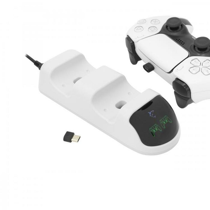 WHITE SHARK PS5 dock za punjenje PS5-0506 TAKEDOWN crni