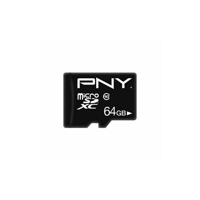 Memorijska kartica PNY MicroSDXC Performance Plus, 64GB, class 10, s adapterom