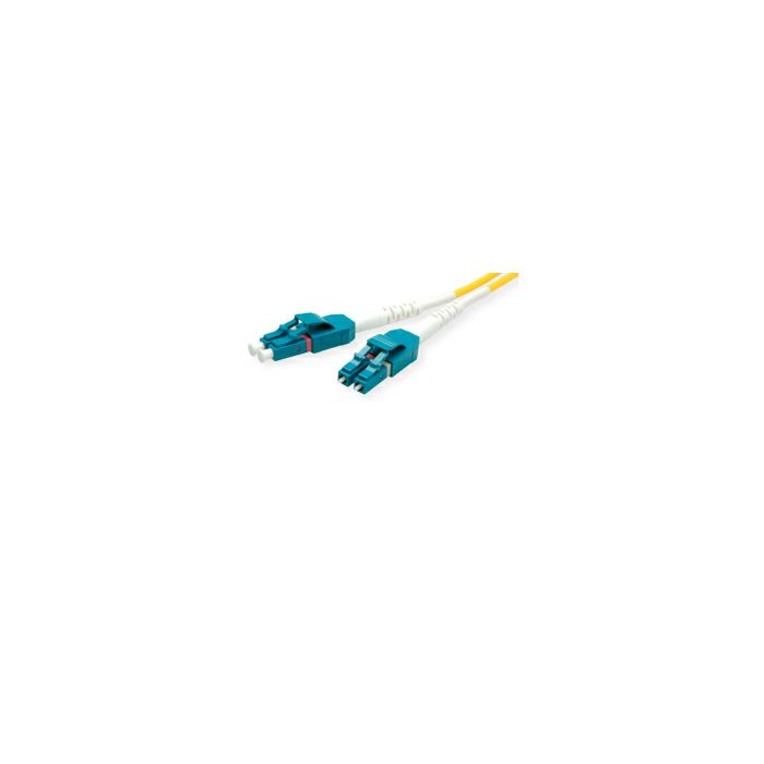 Roline optički kabel 9/125µm LC/LC singlemode Duplex, 3.0m, žuti