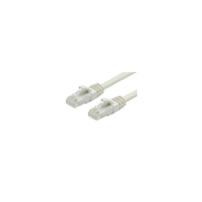 Roline VALUE UTP mrežni kabel Cat.6 halogen-free, sivi, 0.5m