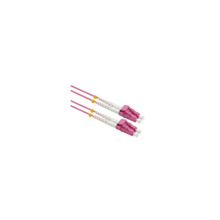 Roline VALUE optički mrežni kabel, 50/125µm, LC/LC, OM4, LSOH, ljubičasti, 3.0m