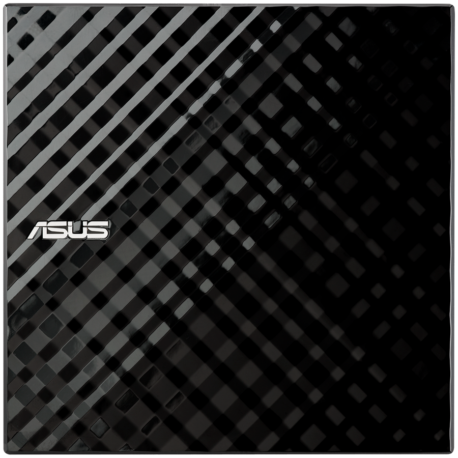 ASUS SDRW-08D2S-U LITE - prenosni 8X DVD zapisovalec z M-DISC podporo za doživljenjsko varnostno kopiranje podatkov, združljiv z Windows in Mac OS (Črna) - 90-DQ0435-UA221KZ-A