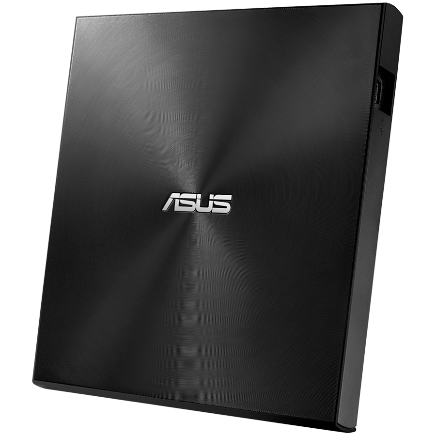 ASUS ZenDrive U9M Črno - ultra-tanko prenosno 8X DVD zapisovalec z M-DISC podporo za doživljenjsko v