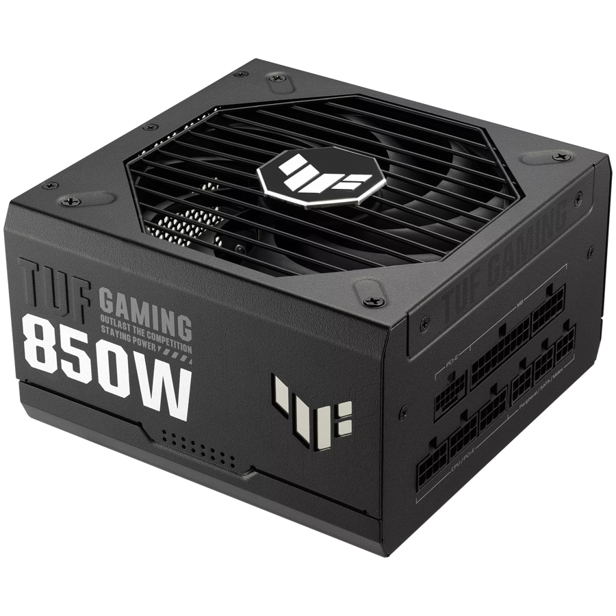 ASUS TUF Gaming 850W 80 Plus Gold napajalnik, združljiv z ATX 3.0, popolnoma modularni etsirani kabl