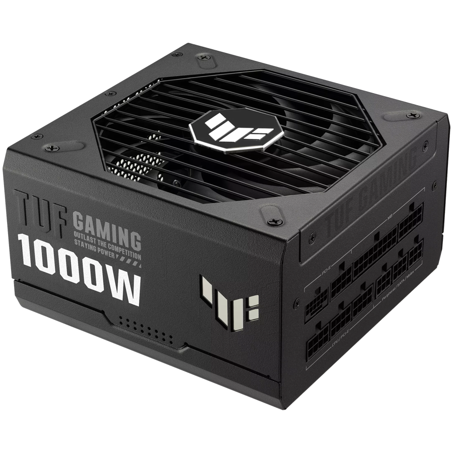 ASUS TUF Gaming 1000W 80 Plus Gold napajalnik, združljiv z ATX 3.0, popolnoma modularni etsirani kab