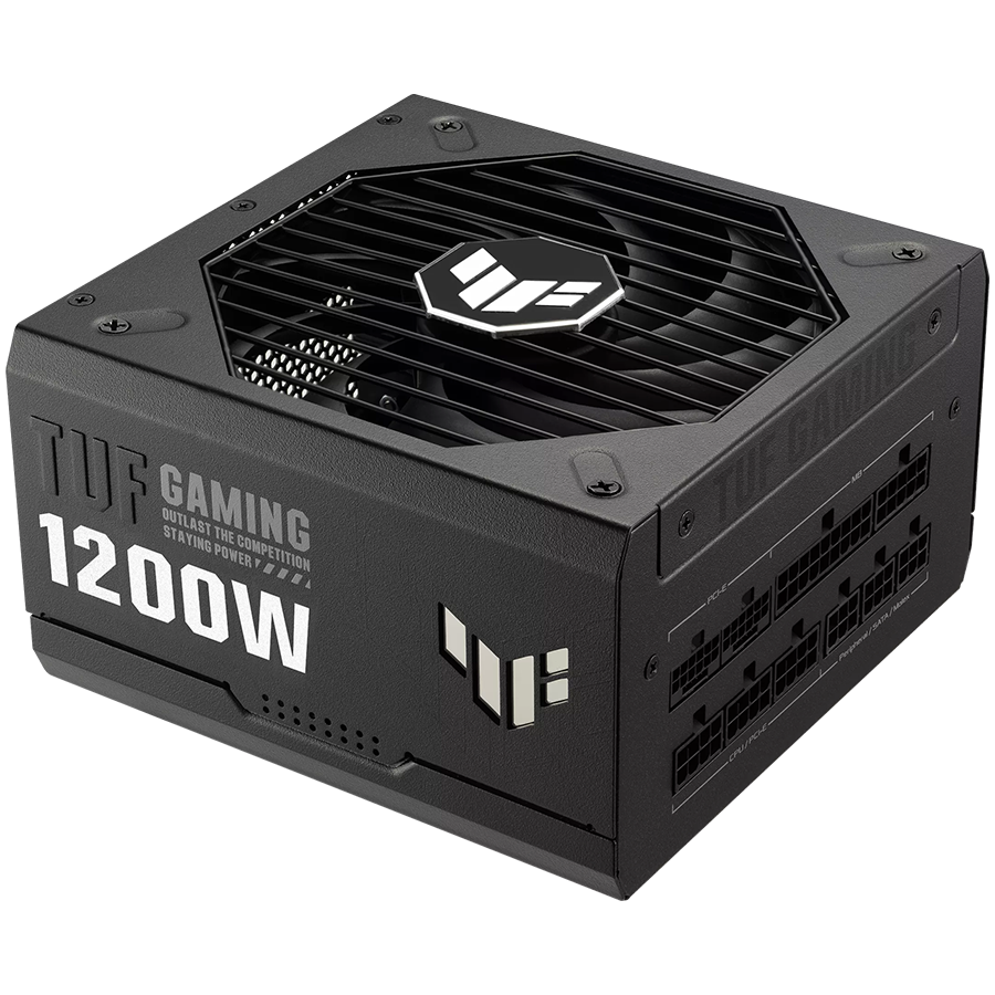 ASUS TUF Gaming 1200W 80 Plus Gold napajalnik, združljiv z ATX 3.0, popolnoma modularni etsirani kab