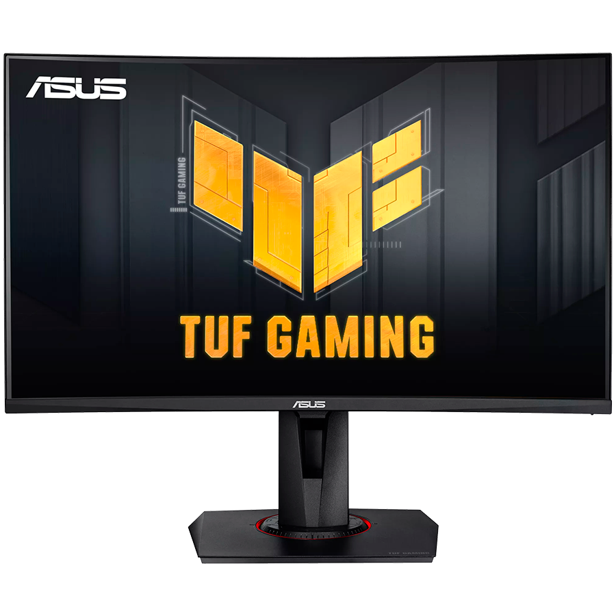 ASUS TUF Gaming VG27VQM ukrivljen gaming monitor - 68.6cm (27"), FHD (1920 x 1080), VA, 1500R, 240Hz, 1ms (MPRT), Adaptive-sync, Freesync Premium - 90LM0510-B03E70-A