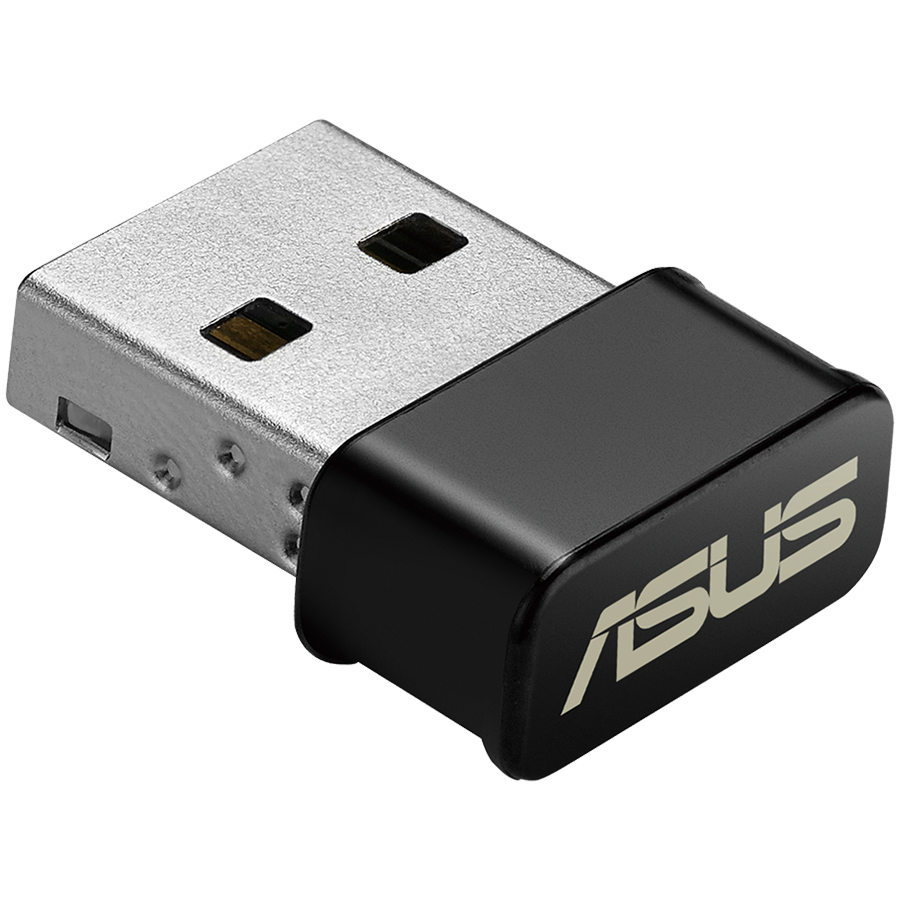ASUS USB-AC53 NANO AC1200 Dual-Band WiFi 5 (802.11ac), USB brezžični mrežni adapter - 90IG03P0-BM0R10-A