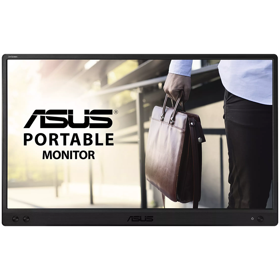 ASUS ZenScreen MB166C prenosni monitor - 39.62cm (16"/15.6" vidno), FHD (1920 x 1080), IPS, USB Type-C - 90LM07D3-B01170-A