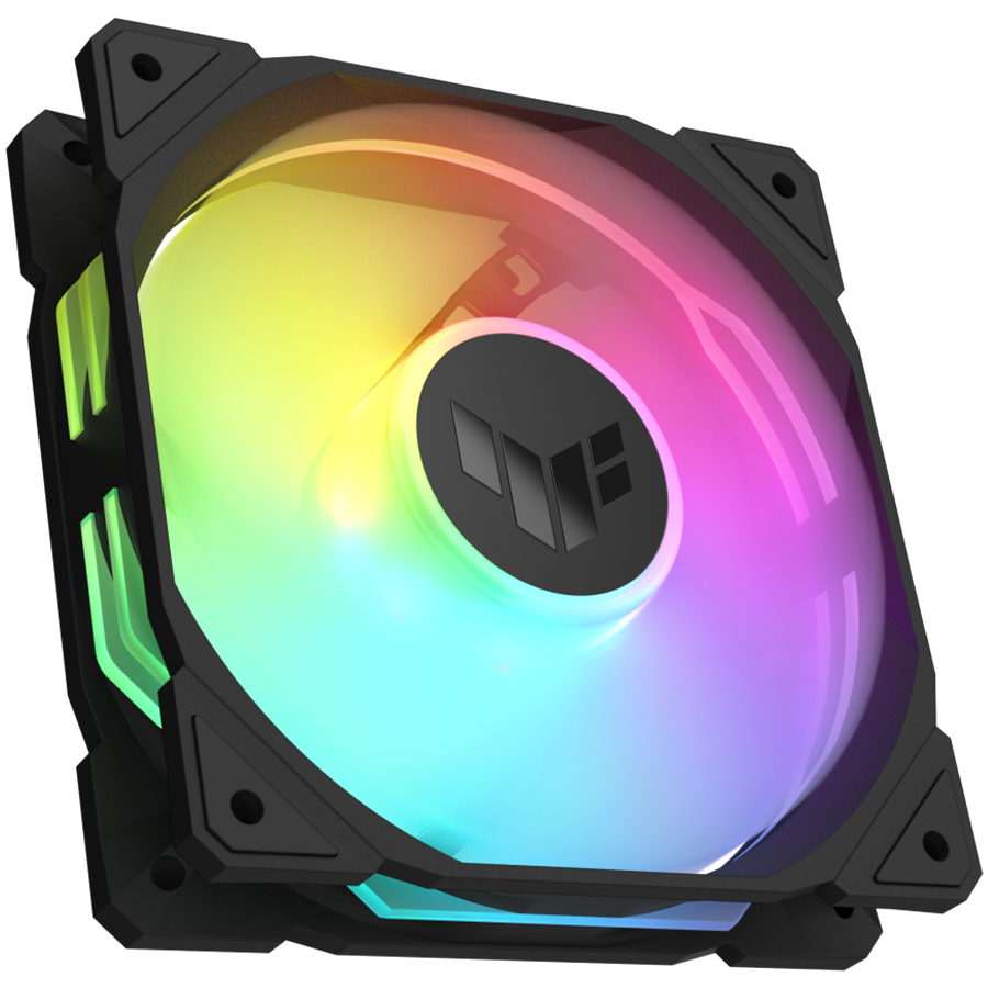 ASUS TUF Gaming TR120 ARGB Reverse ventilator, 120mm PWM, črn - 90DA00D0-B09000-A