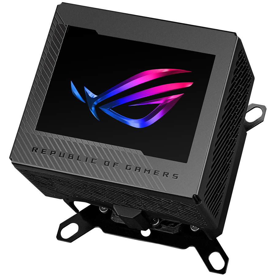 ASUS ROG Ryujin III WB vodni blok za procesor, LCD ekran, VRM ventilator, ROG priključki - 90RC00V0-M0UAY0-A