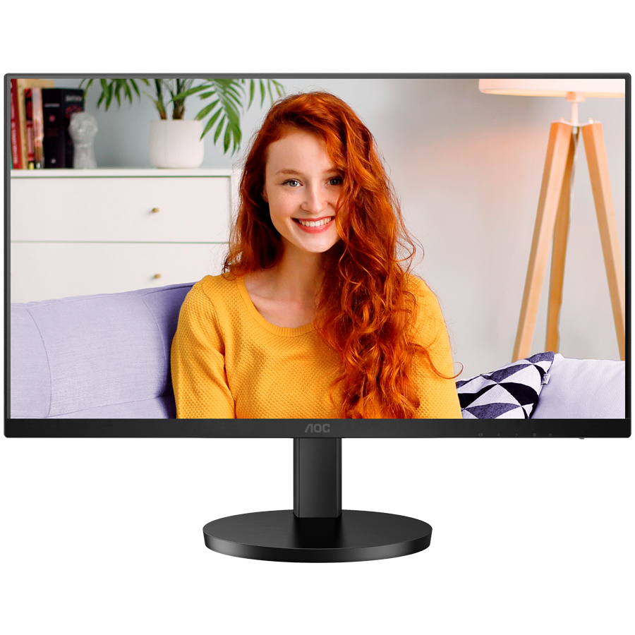 AOC U27B3AF poslovni monitor - 68.6cm (27"), 4K UHD (3840 x 2160), IPS, 60Hz, 4ms (GTG), Adaptive Sync, HDR10, 2x HDMI 2.0, 1x DP 1.4 - U27B3AF-A