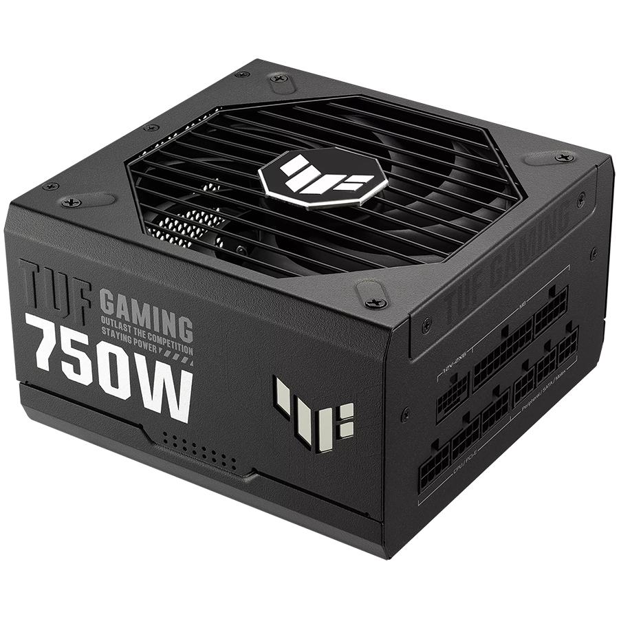 ASUS TUF Gaming 750W Gold modularni napajalnik, 80 PLUS Gold, ATX 3.1 kompatibilen, 10 let garancije