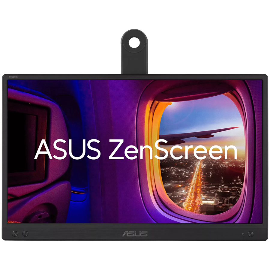 ASUS ZenScreen MB166CR prenosni monitor - 39.62cm (16"/15.6" vidno), FHD (1920 x 1080), IPS, USB Type-C, 360 stopinjski podstavek - 90LM07D3-B03170-A