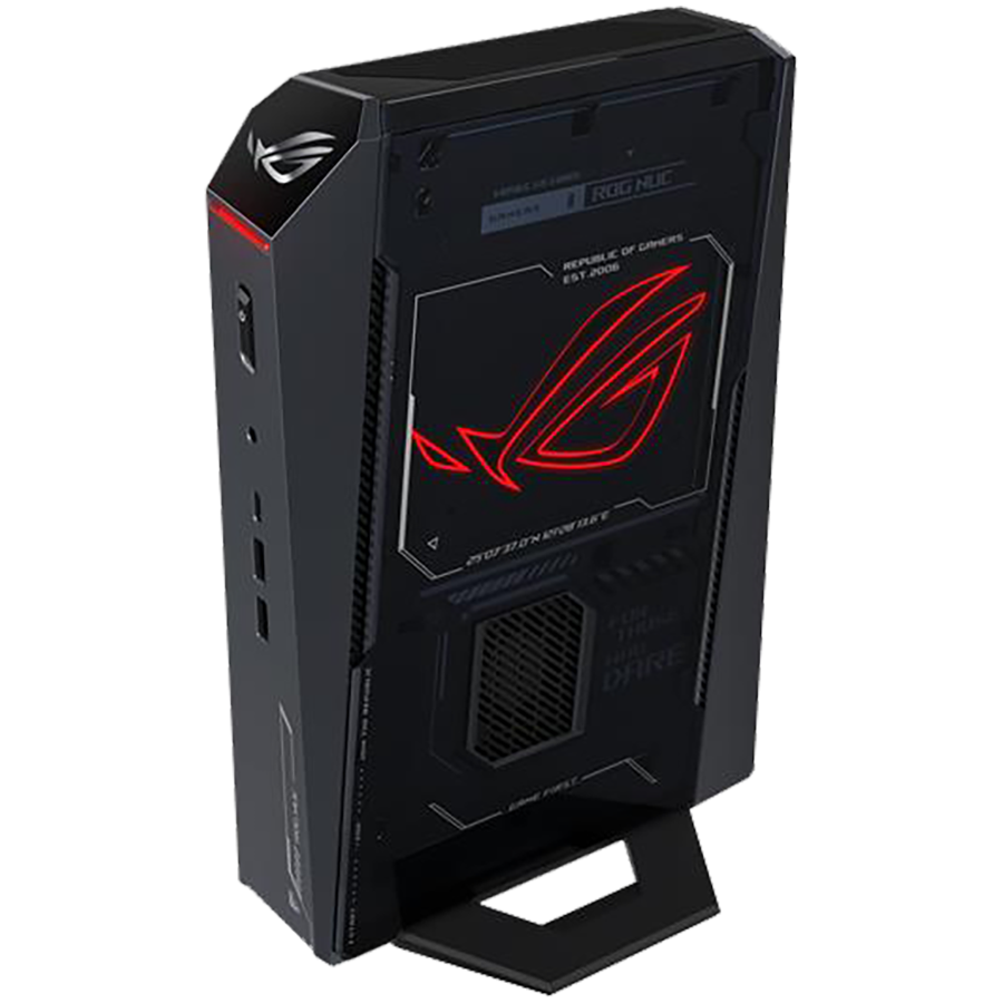 ASUS ROG NUC (2025) gaming mini PC (RNUC15JNK9X28AA2), Intel Core Ultra 9 275HX, 32GB (16GBx2) DDR5-6400MHz, 2TB Gen4 NVMe SSD, GeForce RTX 5080, TB4, WiFi 7, BT, Win 11 Home - 90AS00I1-M00090-A