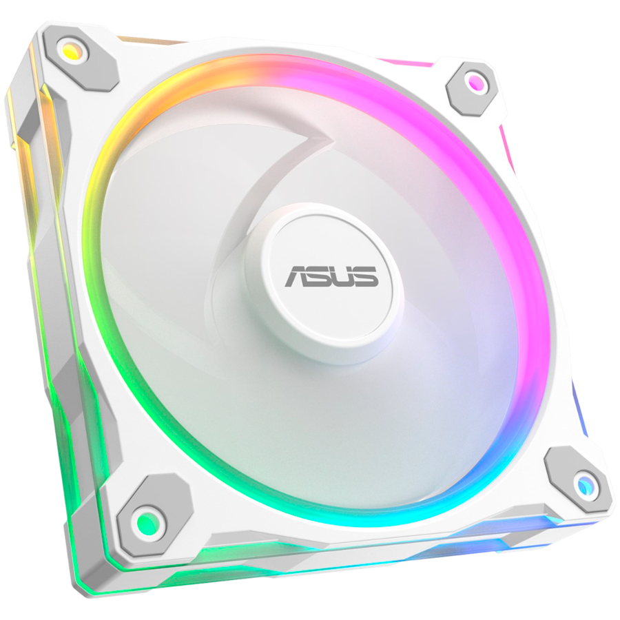 ASUS Prime MR120 ARGB ventilator, 120mm PWM, bel - 90DA00I3-B09000-A