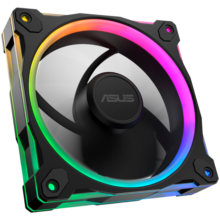 ASUS Prime MR120 ARGB Reverse ventilator, 120mm PWM, črn - 90DA00L0-B09000-A