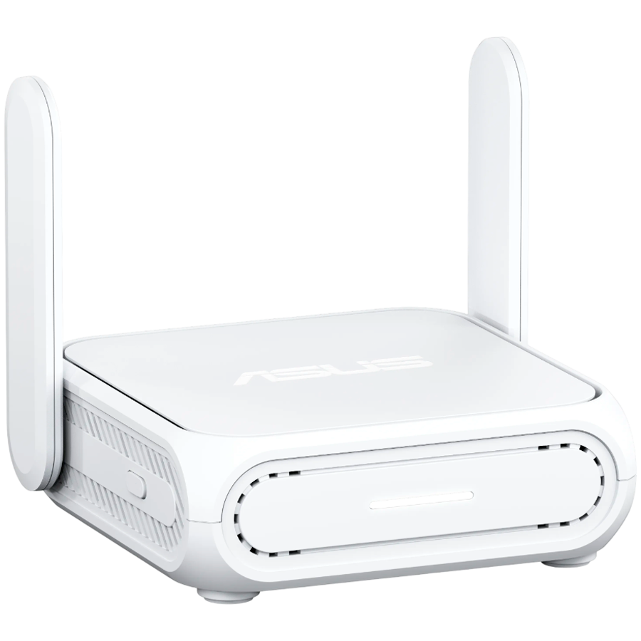 ASUS RT-BE58 Go BE3600 Dual-Band WiFi 7 (802.11be) potovalni usmerjevalnik, 4G & 5G Mobile Tethering, USB-C PD - 90IG09Q0-MO3C00-A