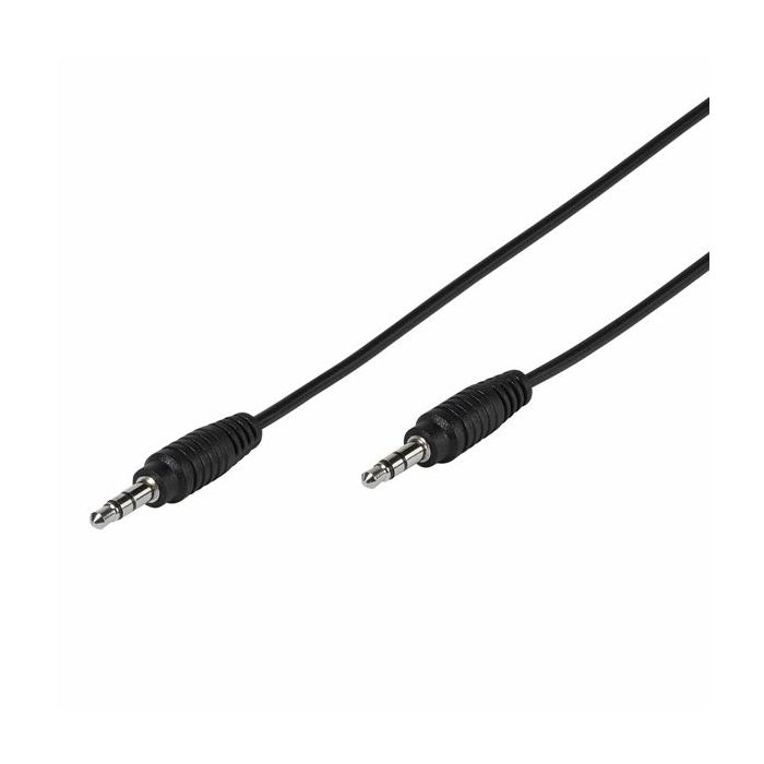 Kabel VIVANCO 35810, 3.5mm na 3.5mm M, 1m, crni