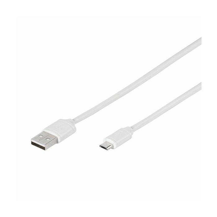 Kabel VIVANCO 35816, Micro-USB, 1m, bijeli