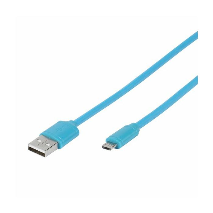 Kabel VIVANCO 35817, Micro-USB, 1m, plavi