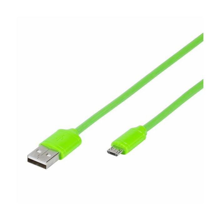 Kabel VIVANCO 35818, Micro-USB, 1m, zeleni