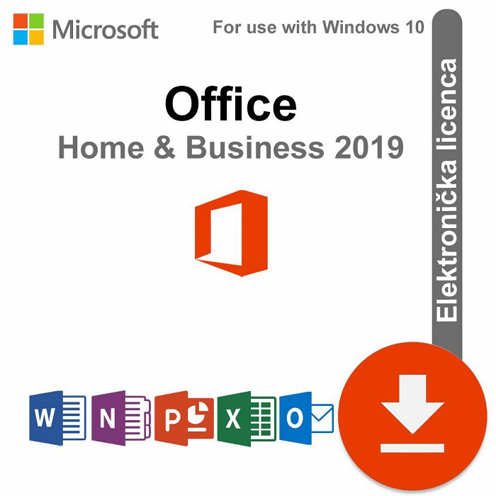 Microsoft Office 2019 Home and Business  ESD