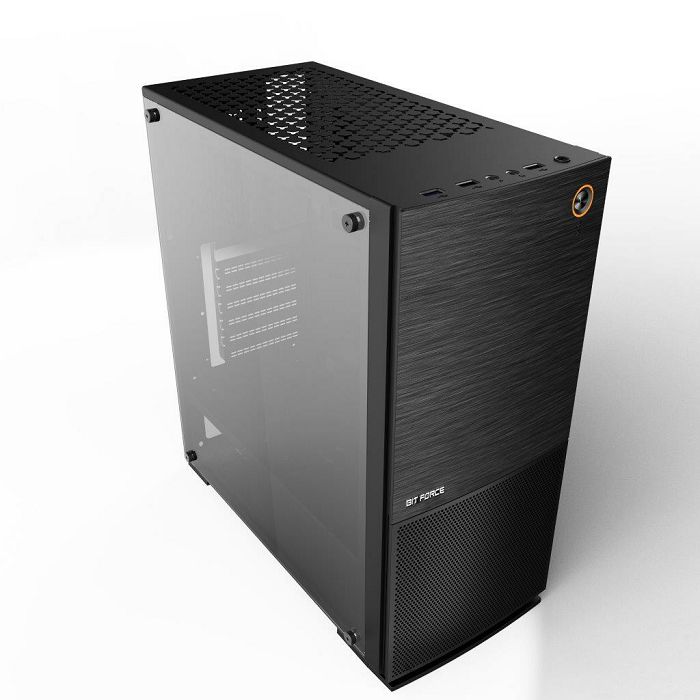 BIT FORCE Mid Tower Gaming PC kućište ONYX AW-1