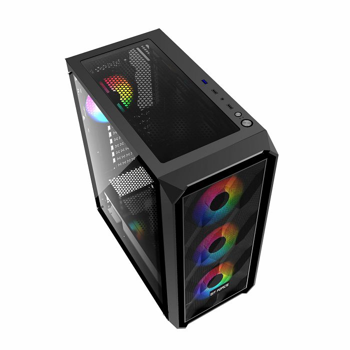 BIT FORCE Mid Tower ARGB Gaming PC kućište PALADIN ARGB-4