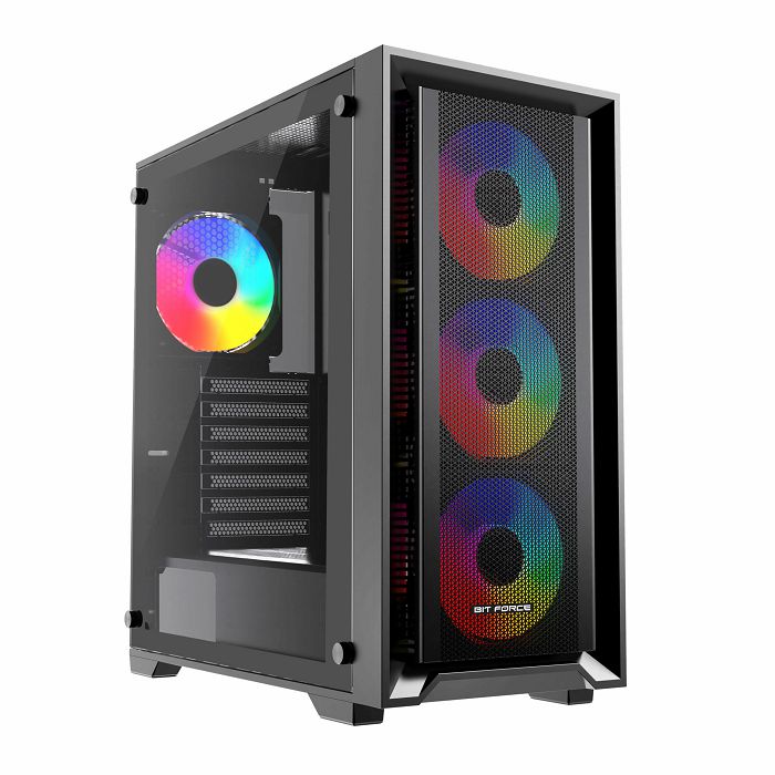 BIT FORCE Mid Tower ARGB Gaming PC kućište VOLTRON ARGB-4