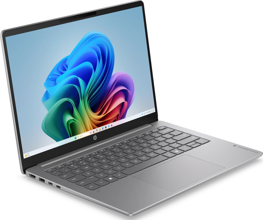 Laptop HP OmniBook 3 NGAI 14-hz0001nax / Qualcomm Snapdragon X / RAM 16 GB / 256GB SSD / 14,0″ WUXGA