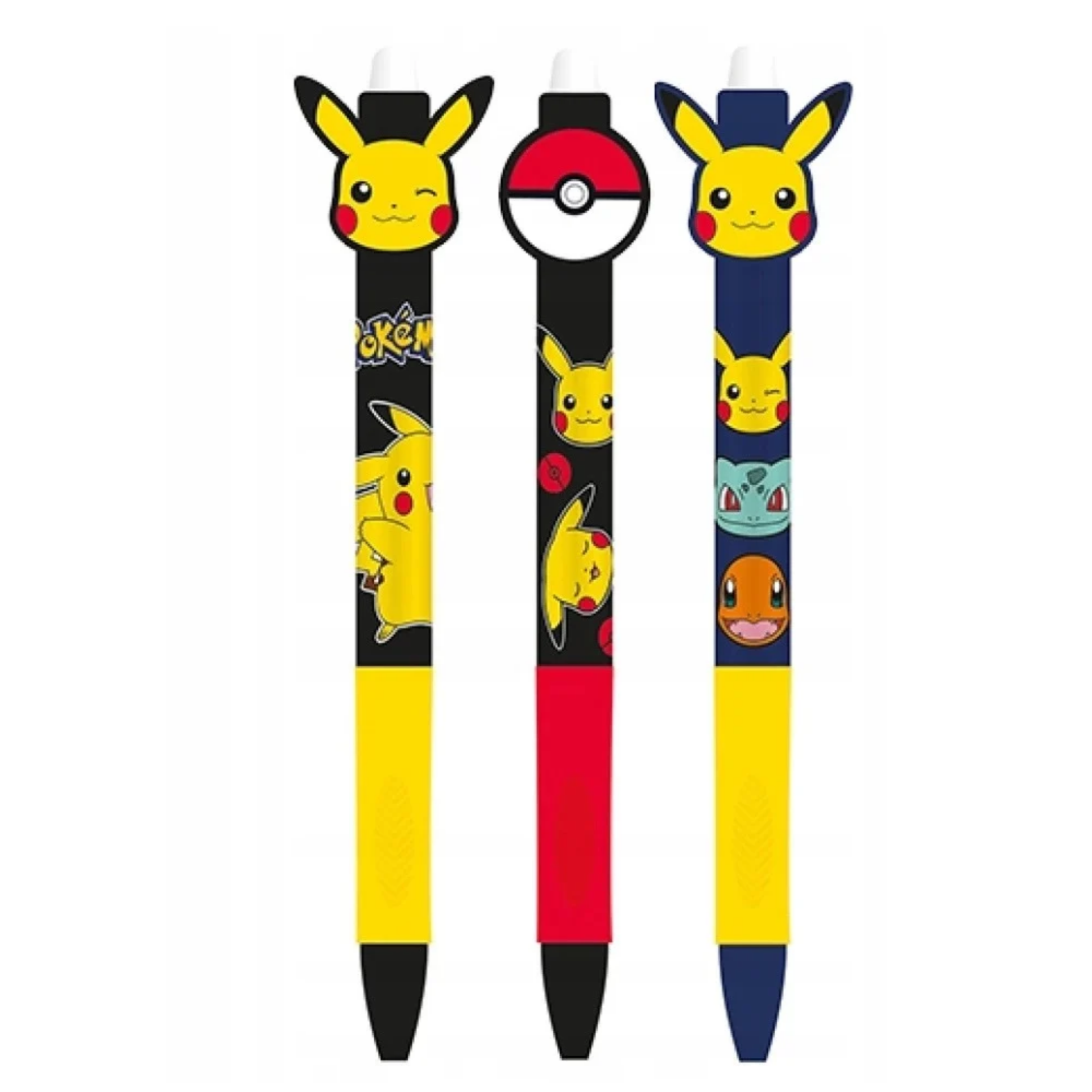POKEMON - BALLPOINT PEN WITH ERASER