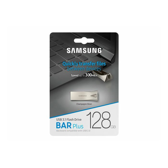 SAMSUNG BAR PLUS 128GB Champagne Silver