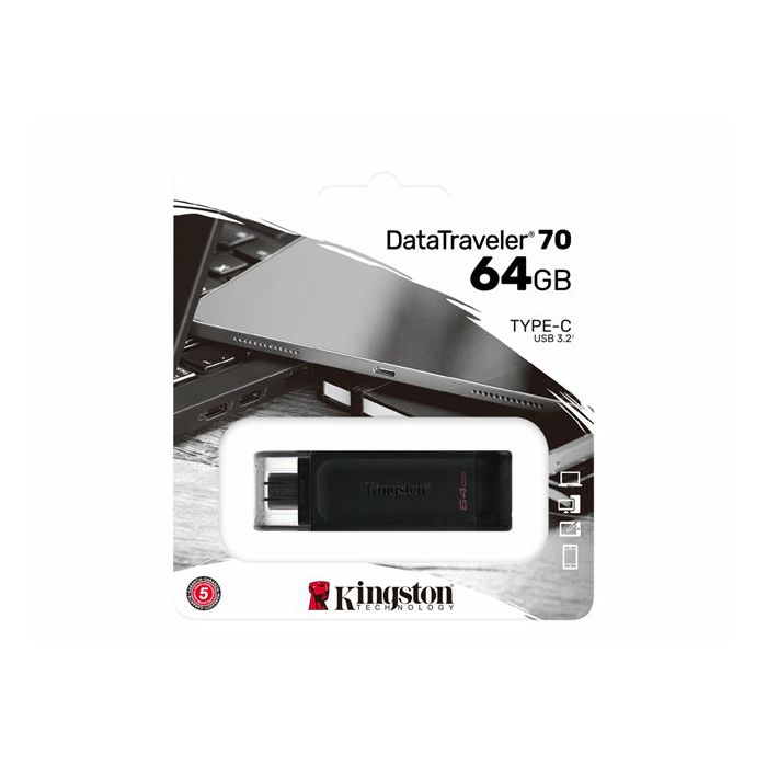 KINGSTON 64GB USB-C 3.2 Gen1 DT 70