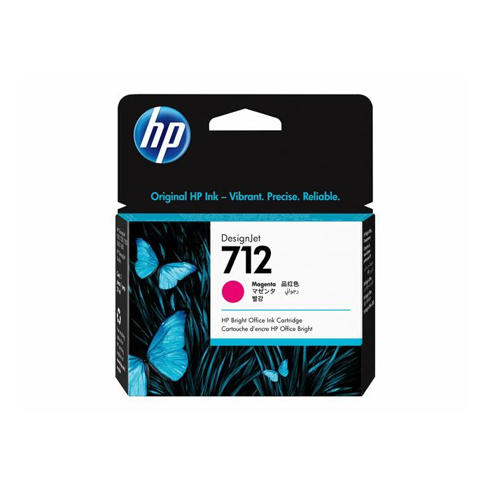 HP 712 29-ml Magenta DesignJet