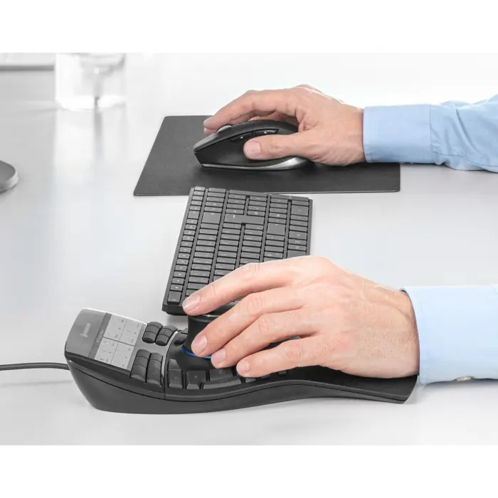 3DConnexion SpaceMouse Enterprise Kit 2, Set (black/silver, SpaceMouse Enterprise, CadMouse Pro Wireless, CadMouse Pad)