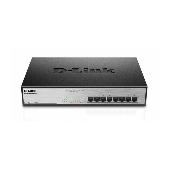 D-Link switch neupravljivi, DGS-1008MP