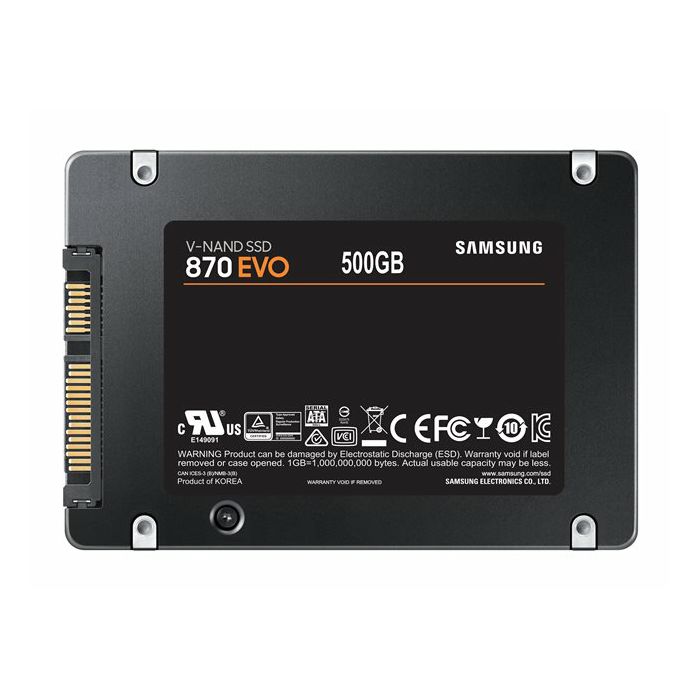 SSD SAMSUNG 870 EVO 500GB SATA, MZ-77E500B/EU