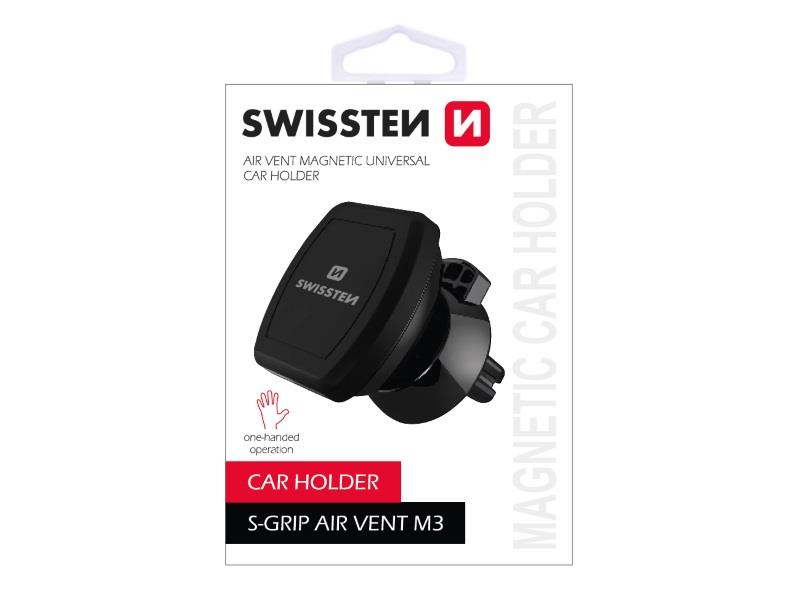 SWISSTEN držač za mobitel, magnetski, za ventilaciju S-GRIP AIR VENT M3 - 03030021